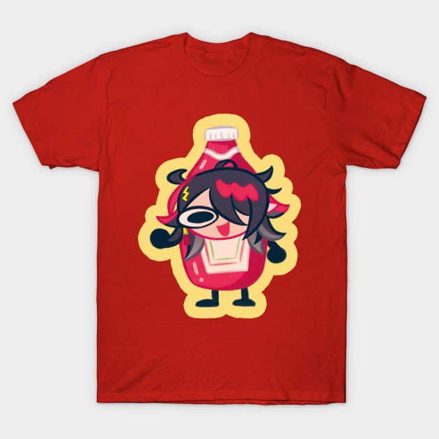 Ketchup Vox T-Shirt by OkiComa